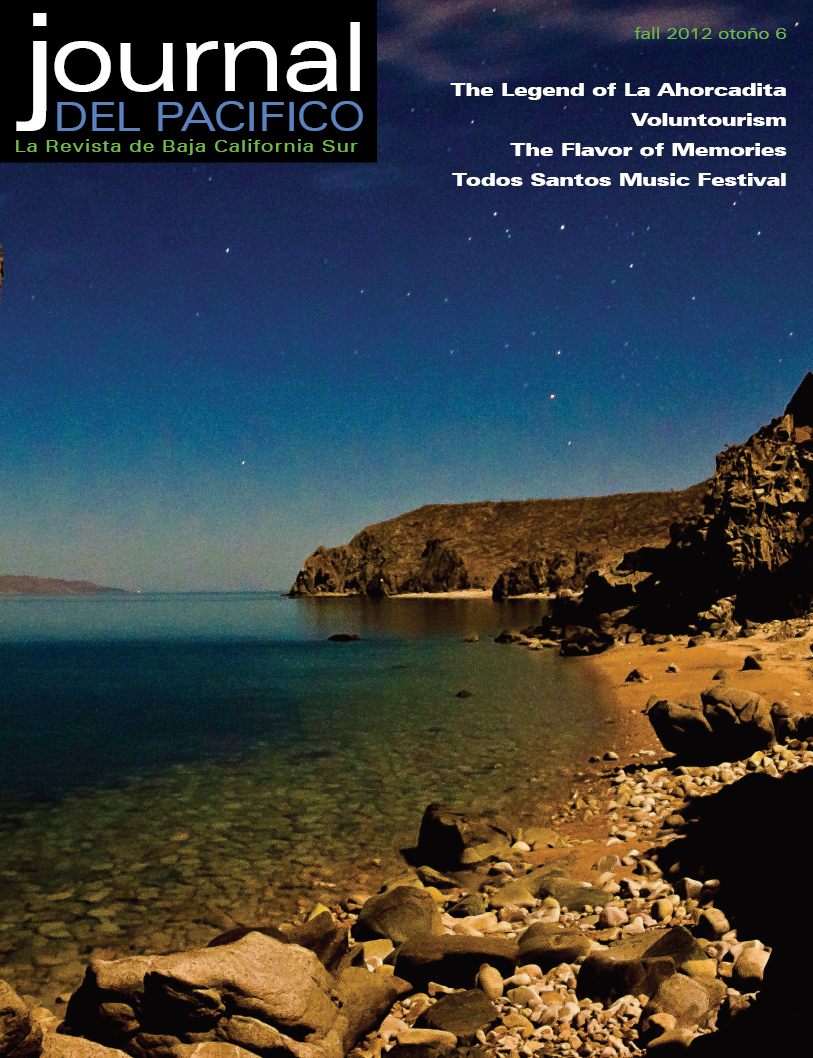 Journal del Pacifico Fall 2012 cover, Baja, Mexico