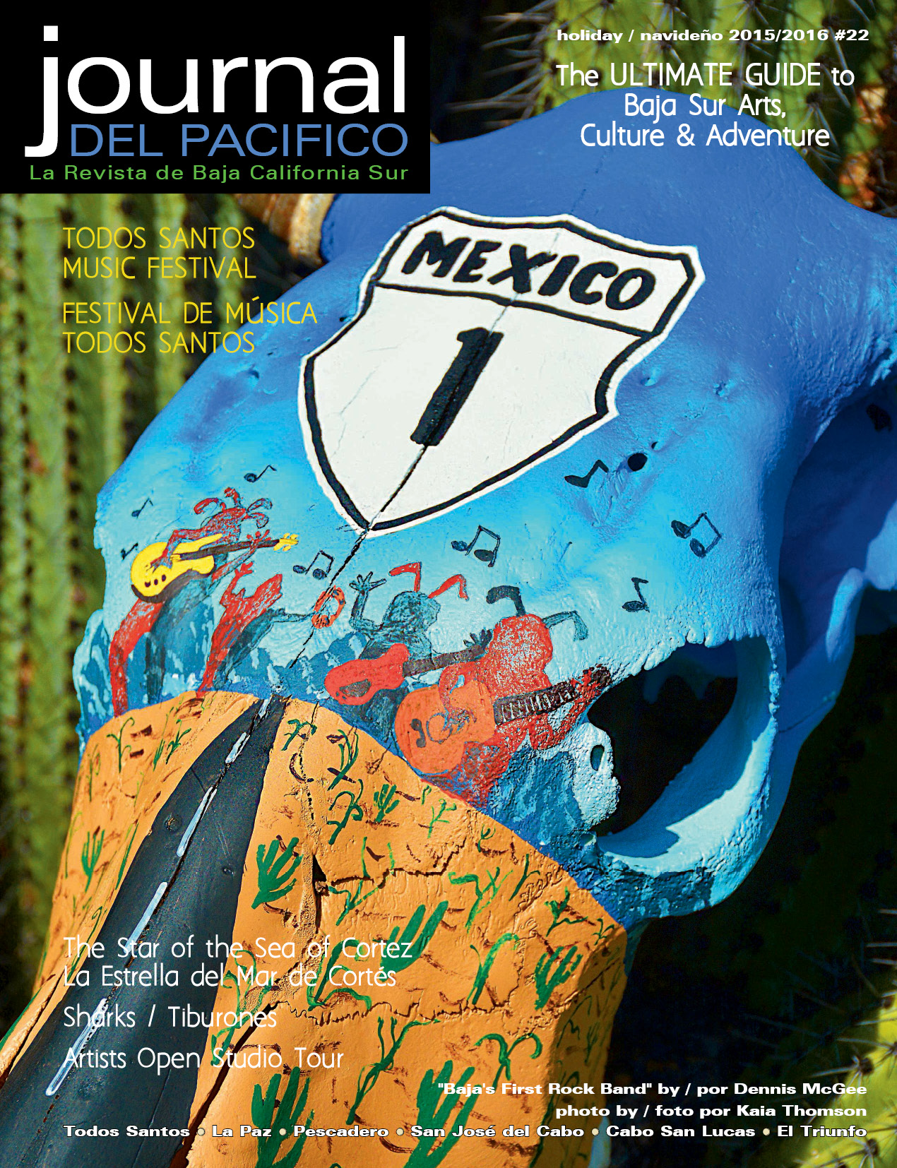 Holiday 2015 Issue of Journal del Pacifico