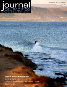 Summer Issue Cover Journal del Pacifico, outdoor in Baja issue