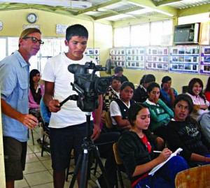 Youth in Video film class, Todos Santos, Baja, Mexico
