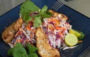 Vietnamese cold noodle salad at Wind and C at Suki's, Todos Santos, Baja, Mexico Vietnamese cold noodle salad at Wind and C at Suki's, Todos Santos, Baja, Mexico