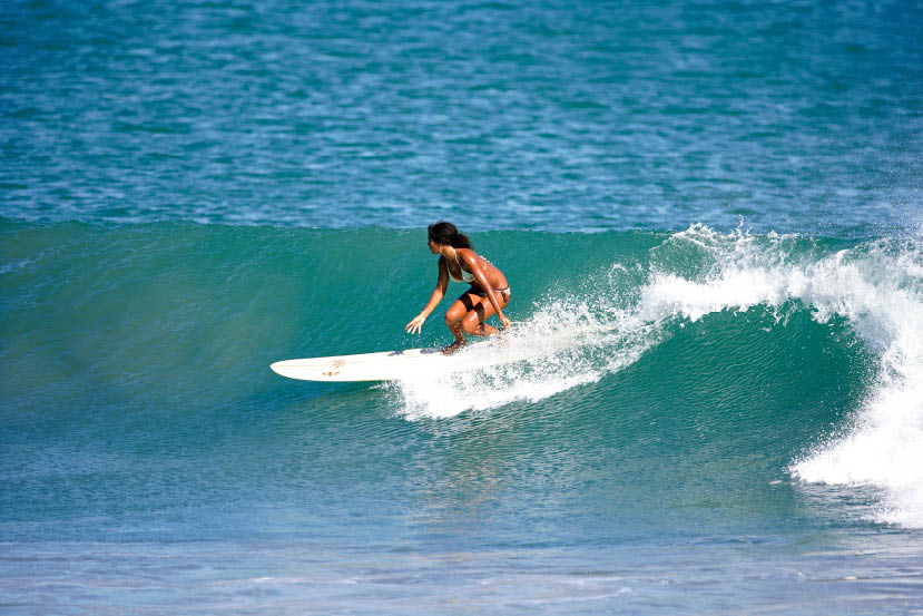 Baja Woman Surfer, Baja, Mexico