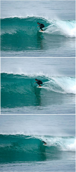 Dany Torres tube sequence, surfing, Todos Santos, Baja, Mexico