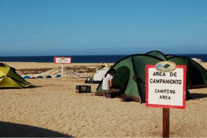 Sea Turtle campsite, photo by Stephanie Rousso, Baja, Mexico