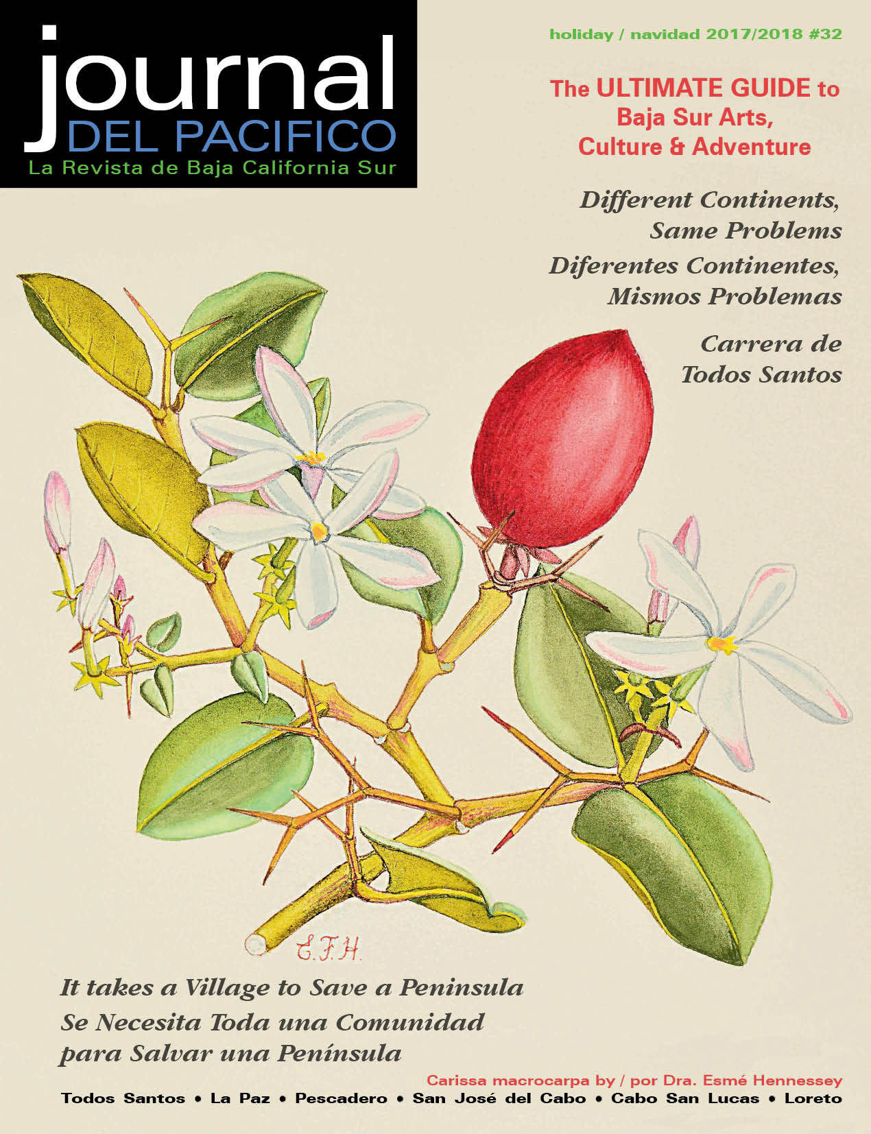 Holiday 2017/2018 Issue of Journal del Pacifico