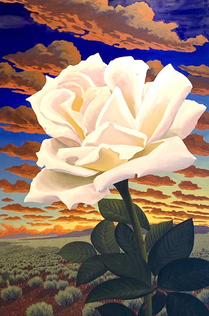 White Rose by Doug West for Art Talk